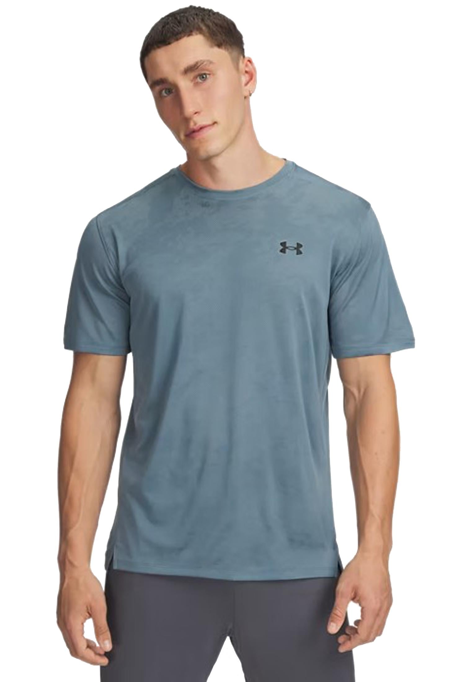 T-shirt girocollo sportiva allenamento blu Tech Vent Under Armour A25 77-1390047 05870587 UNDER ARMOUR 