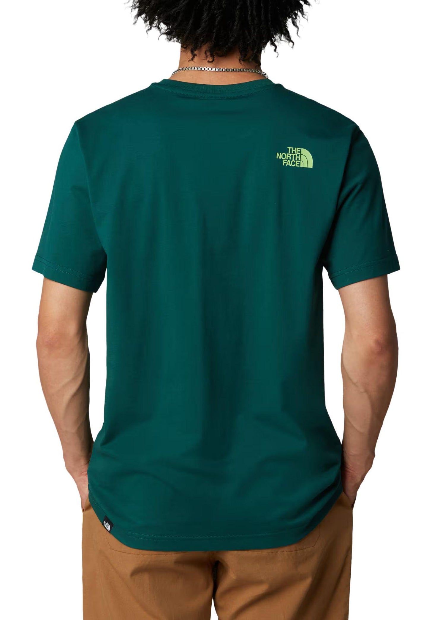 T-shirt Easy Tee verde The North Face P25 NF0A8A6CA6O1 NFA6ONFA6O THE NORTH FACE 