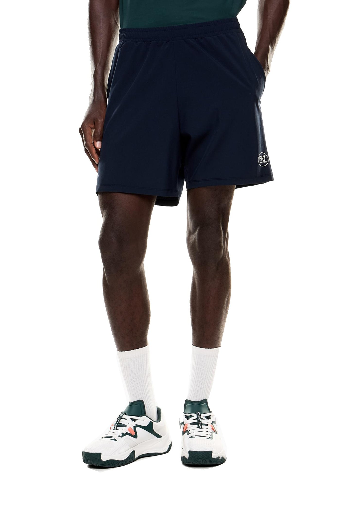 Pantaloncini shorts blu navy sportivi tennis padel Ventus7 EA7 Armani A25 7M000835 AF17683 UB102UB102 EA7 TENNIS 