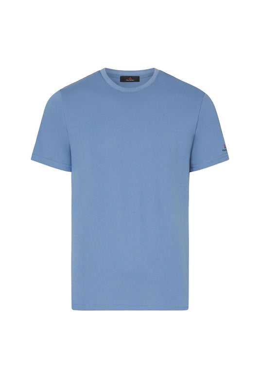 T-shirt girocollo cotone blu Zole Peuterey P26 PEU5470 99012182 258258 PEUTEREY 
