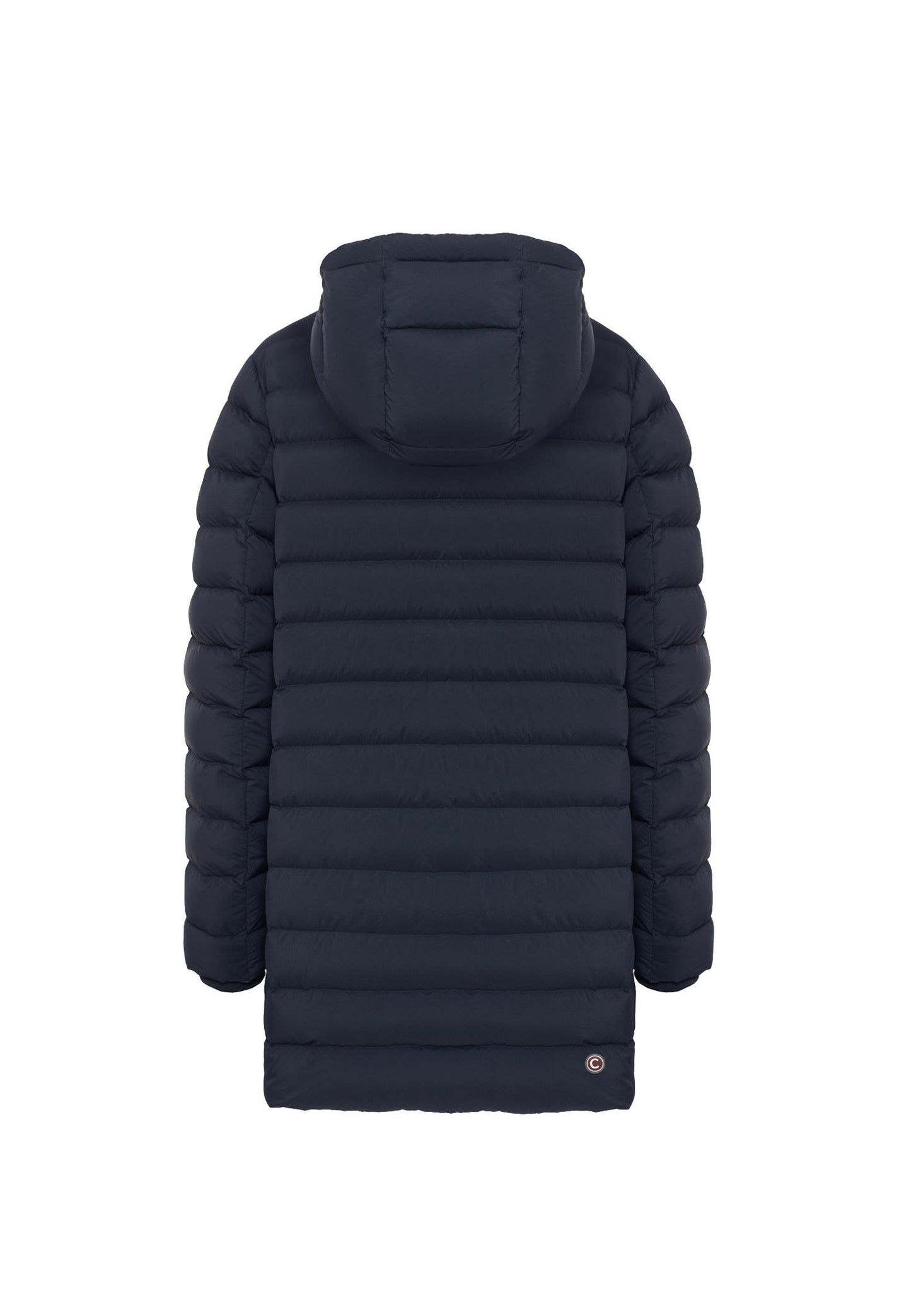 Giubbotto Piumino cappuccio removibile lungo blu spacchi laterali Colmar A25 1264 4ZP68 COLMAR ORIGINALS 