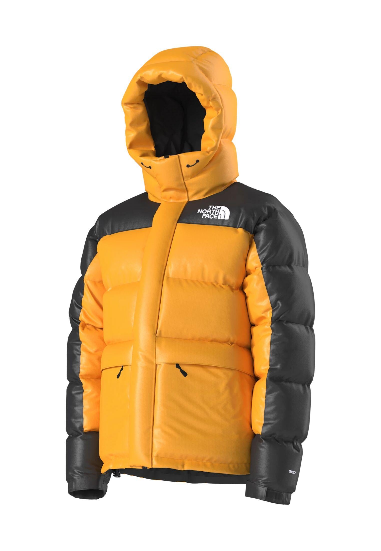 Giubbotto Parka Piumino giallo e nero The North Face Hmlyn A24 NF0A4QYXZU31 NFZU3NFZU3 THE NORTH FACE 
