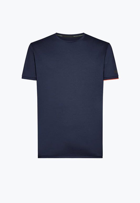 T-shirt girocollo cotone tecnico elasticizzato biana Macro RRD P25