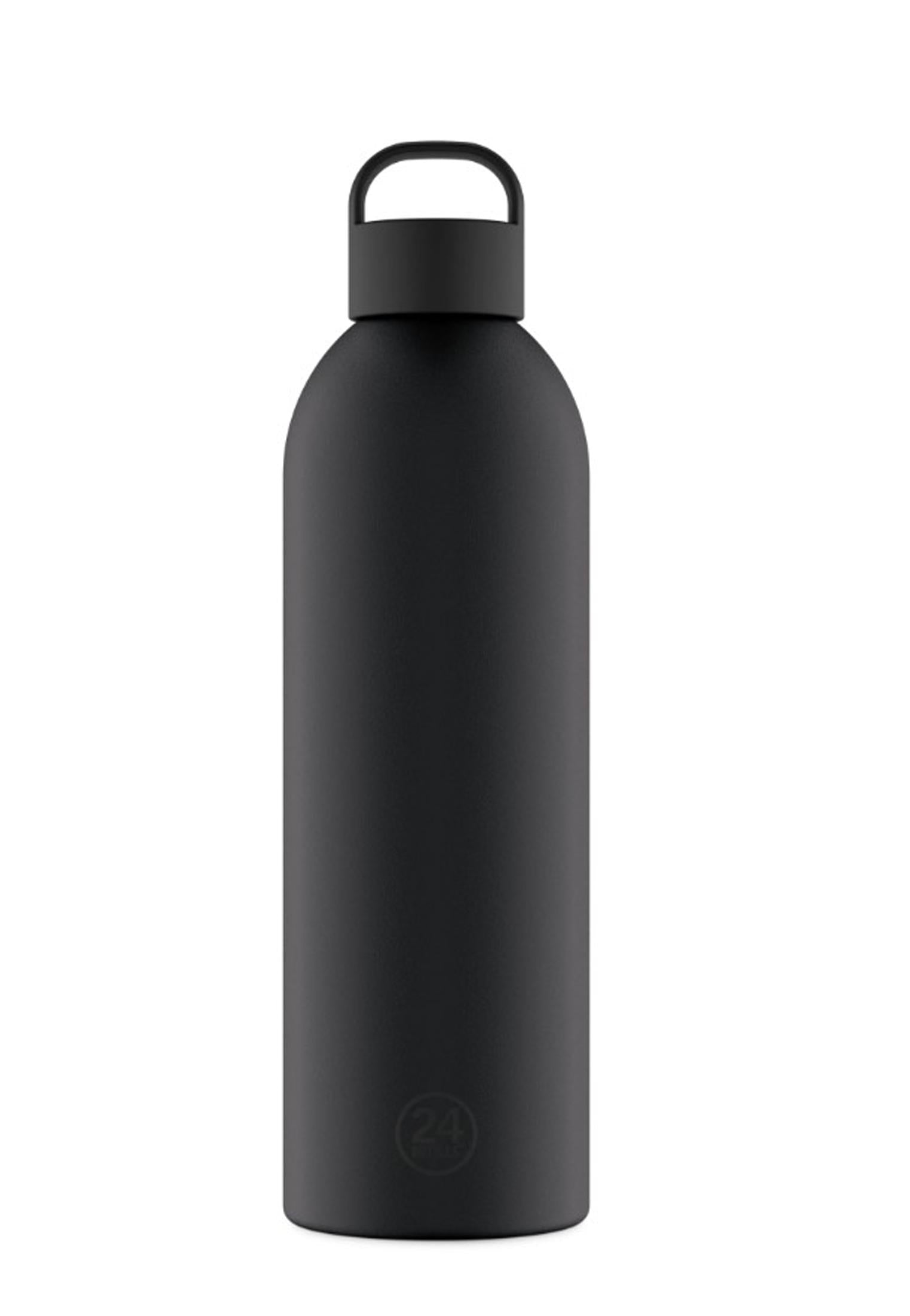 Borraccia termica nera 1.5 L 24Bottles 2245- Tuxedo Black 1,5 L 24BOTTLES 