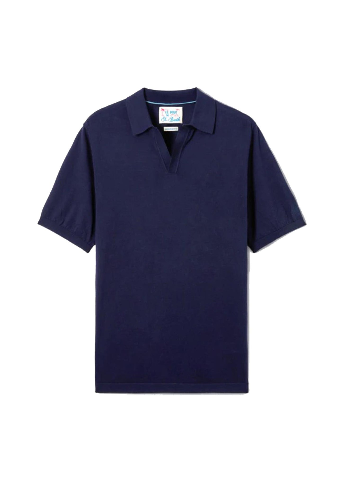 Polo manica corta blu Sloan cotone leggero MC2 Saint Barth P26 SLO0001 00097L00097L MC2 