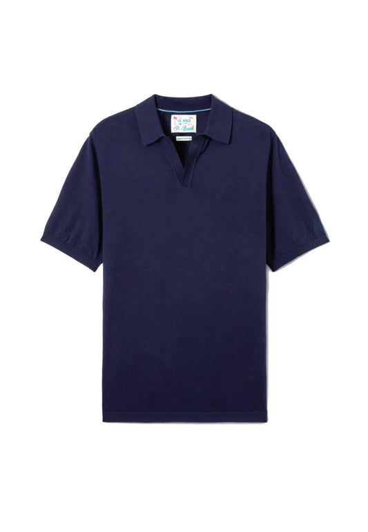Polo manica corta blu Sloan cotone leggero MC2 Saint Barth P26 SLO0001 00097L00097L MC2 