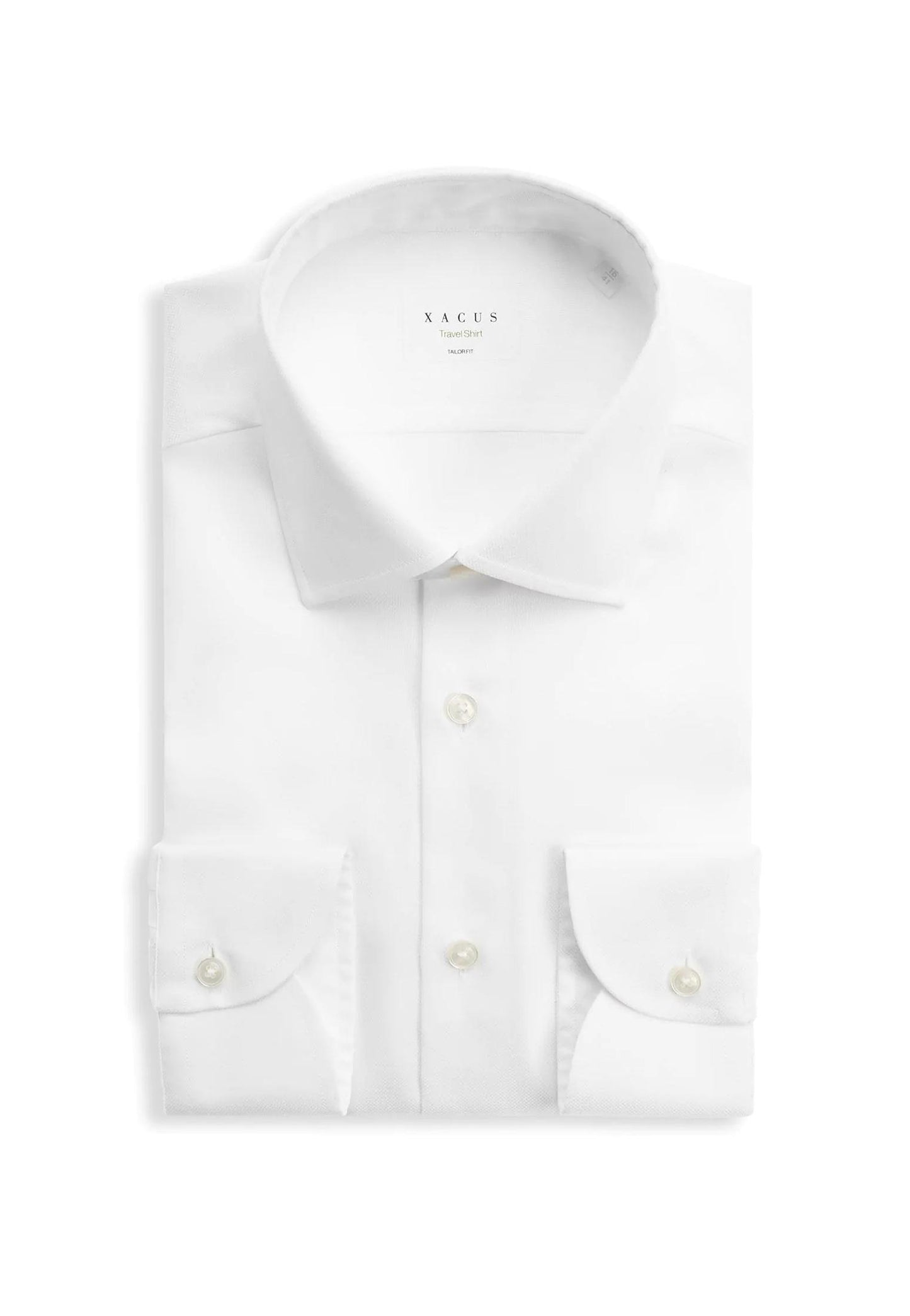 Camicia bianca collo italiano Wrinkle Free Xacus A25 WF536ML/11806 //  001 XACUS 