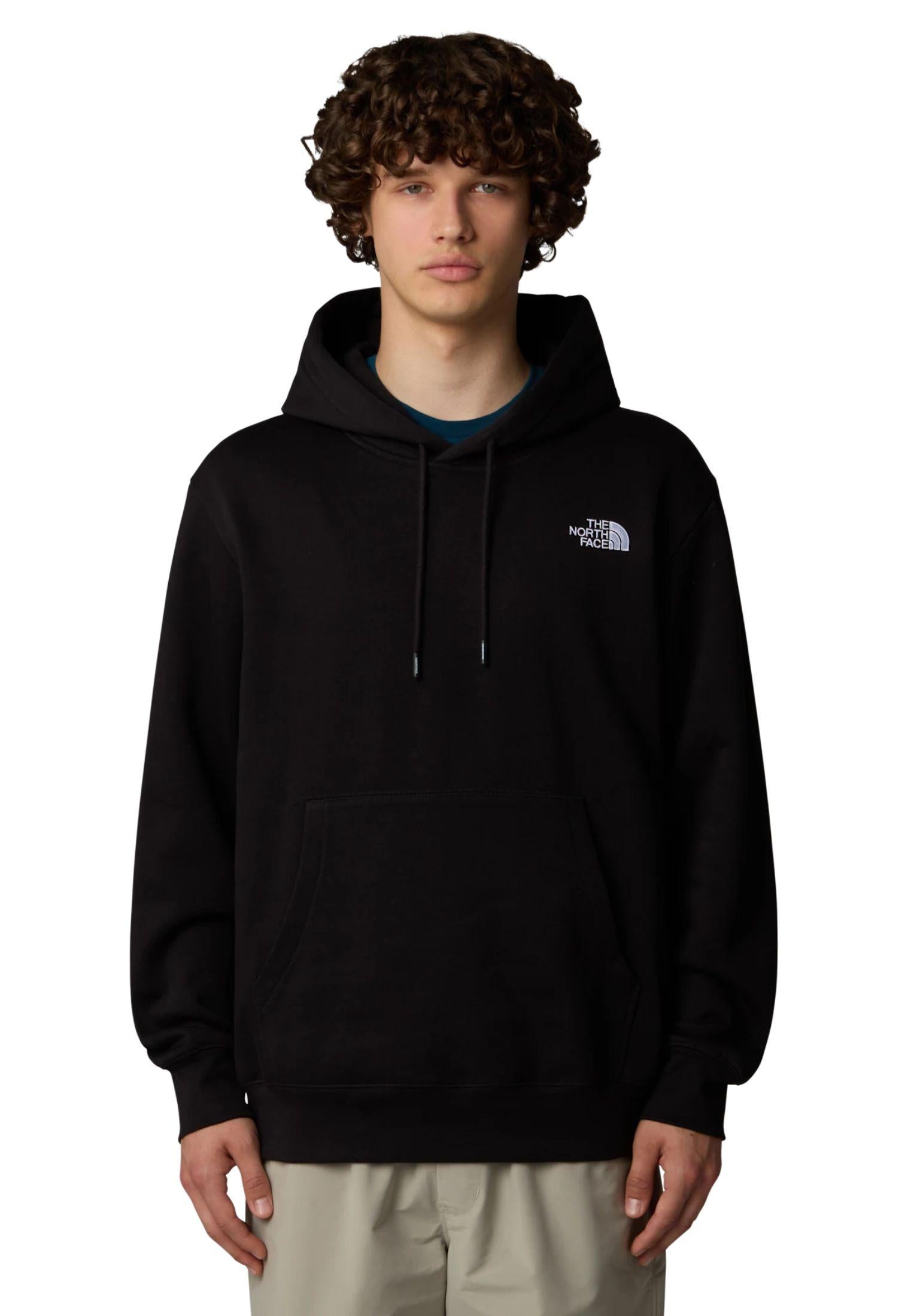 Felpa con cappuccio nero Essential The North Face A24 NF0A89ESJK31 NFJK3NFJK3 THE NORTH FACE 