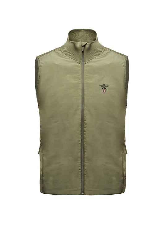 Gilet smanicato verde imbottito Aeronautica Militare P26 261AM1386UCL00002 0730407304 AERONAUTICA MILITARE 