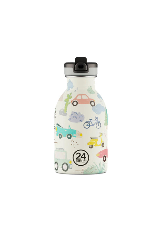 Borraccia Kids non termica Adventure Friends 250ml 24Bottles 1816-ADVENTURE FRIENDS 250 ML 24BOTTLES 