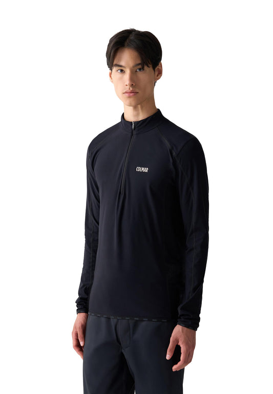 Felpa maglia termica nera sci pile Colmar A25 8333 7LO99 COLMAR 