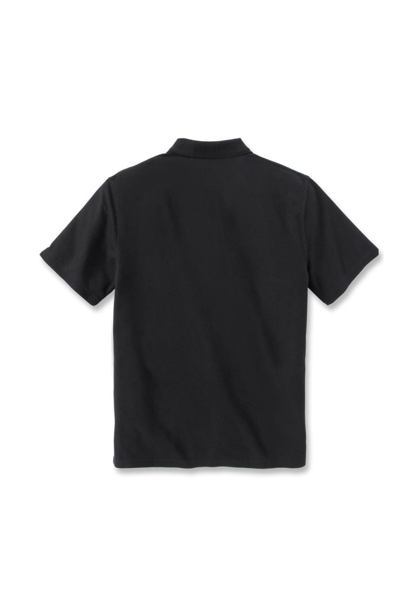 Polo cotone nera manica corta Carhartt Workwear P26 106685 BLACK CARHARTT 