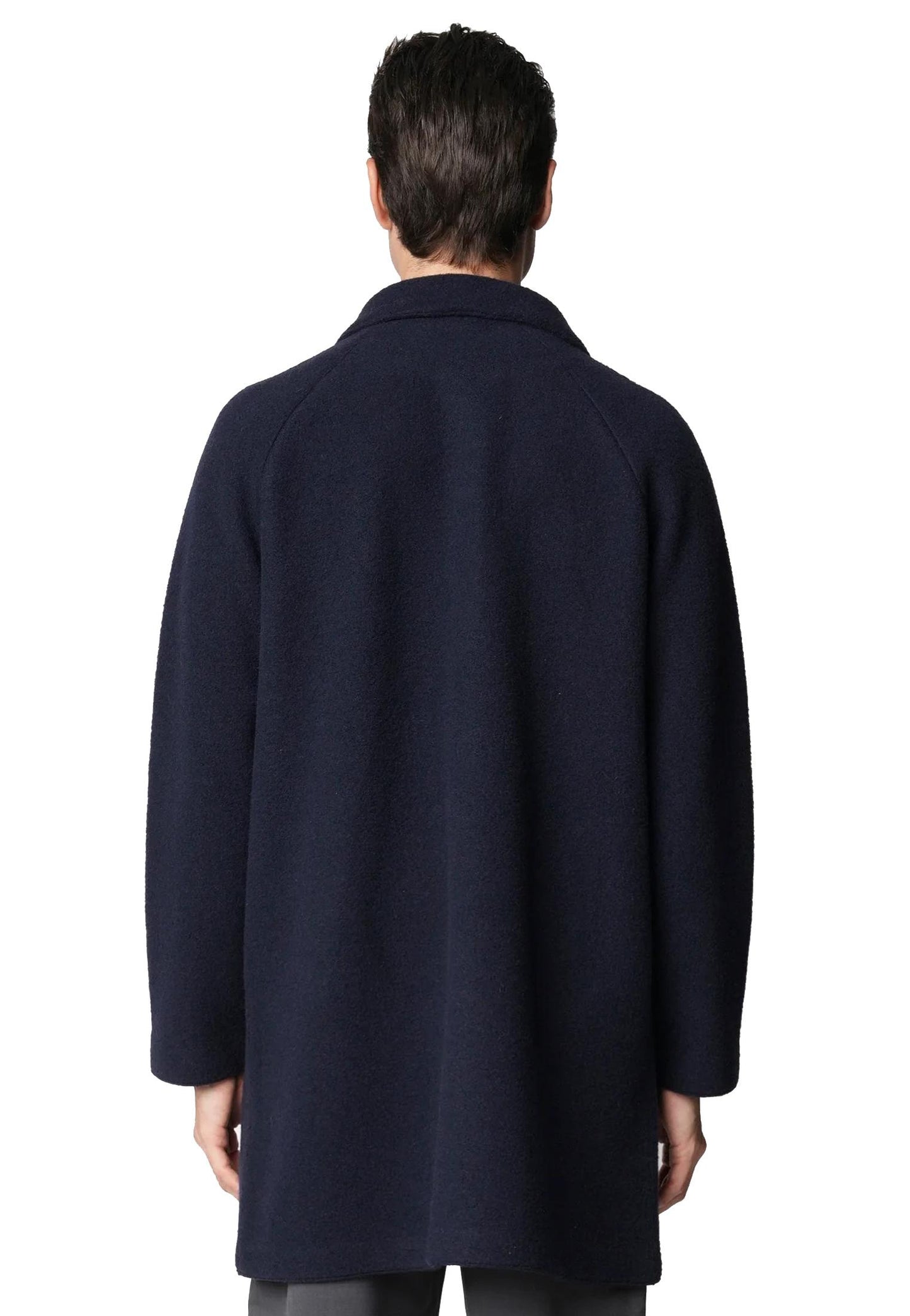 Cappotto Giubbotto misto lana blu scuro Bellwood A25 0325T0051 000015000015 BELLWOOD 