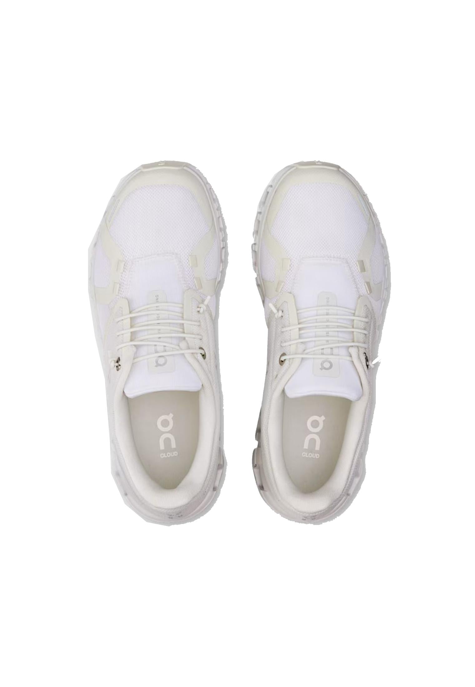 Scarpe da running sportiva bianca donna Cloud 6 On P26 3WF10061200 White White ON 