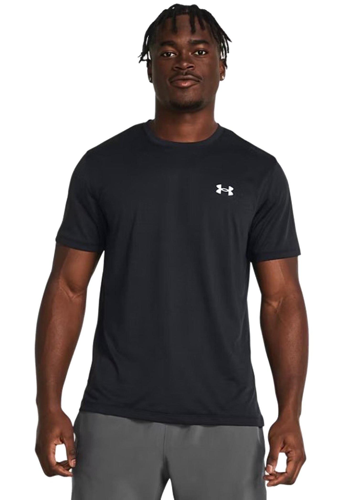T-shirt sportiva allenamento nera Launch Under Armour A25 77-1382582 00010001 UNDER ARMOUR 