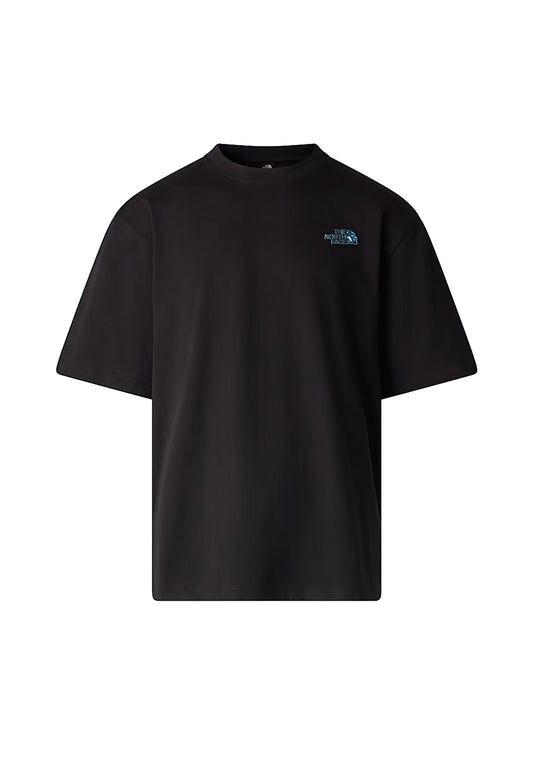 T-shirt girocollo nera oversize Liquid NSE Box The North Face P26 NF0A8G9WJK31 NFJK3NFJK3 THE NORTH FACE 