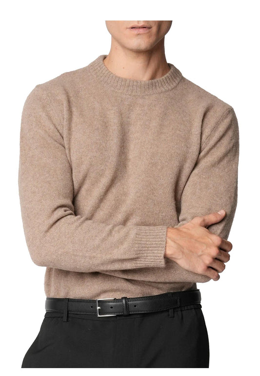 Maglione girocollo marrone cashmere Teddy 7 Bellwood A25 0325K7401 000068000068 BELLWOOD 