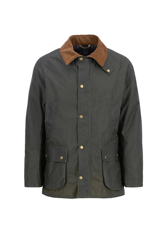 Giacca cerata leggera verde Ashby Barbour P26 MWX1377 OL51OL51 BARBOUR 