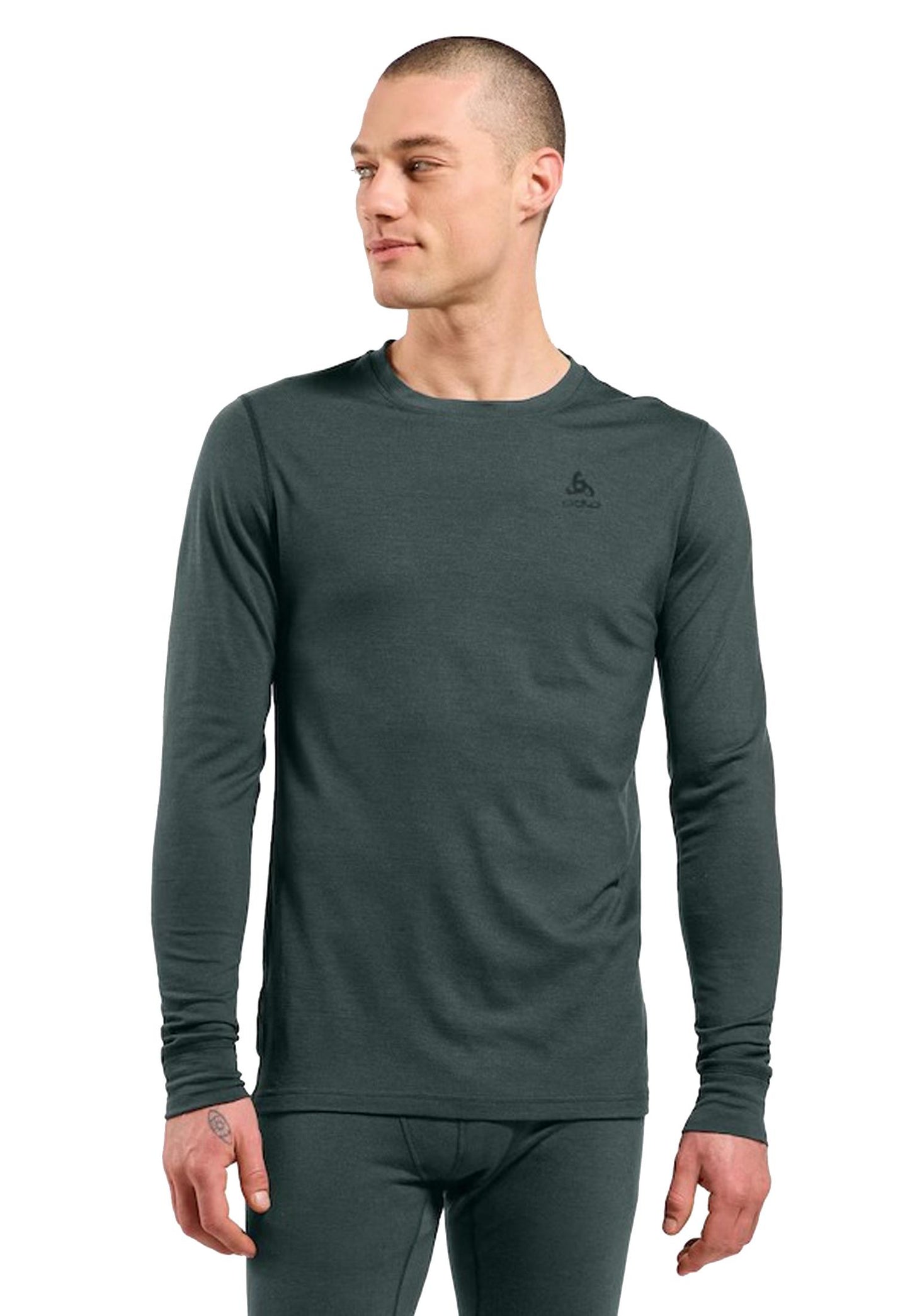 T-shirt manica lunga grigia lana merino sci termica Odlo A25 111602 1087710877 ODLO 