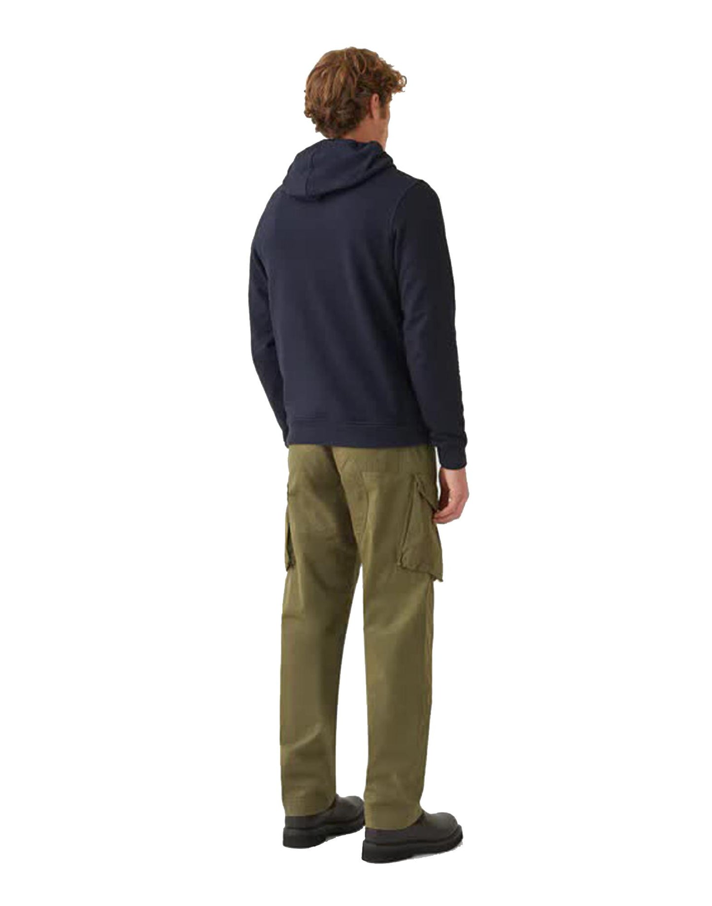 Felpa con cappuccio blu cotone Belstaff P26 103000 Dark InkDark Ink BELSTAFF 