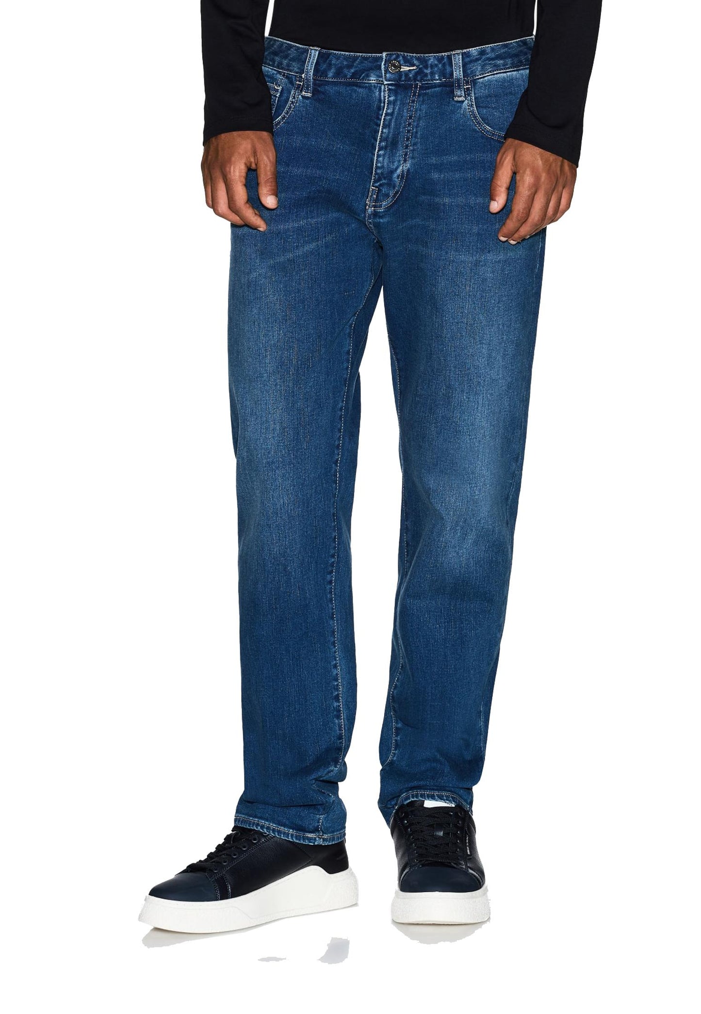 Pantaloni jeans denim straight Armani Exchange A25 XM000069 AF14266 MB001MB001 ARMANI EXCHANGE 