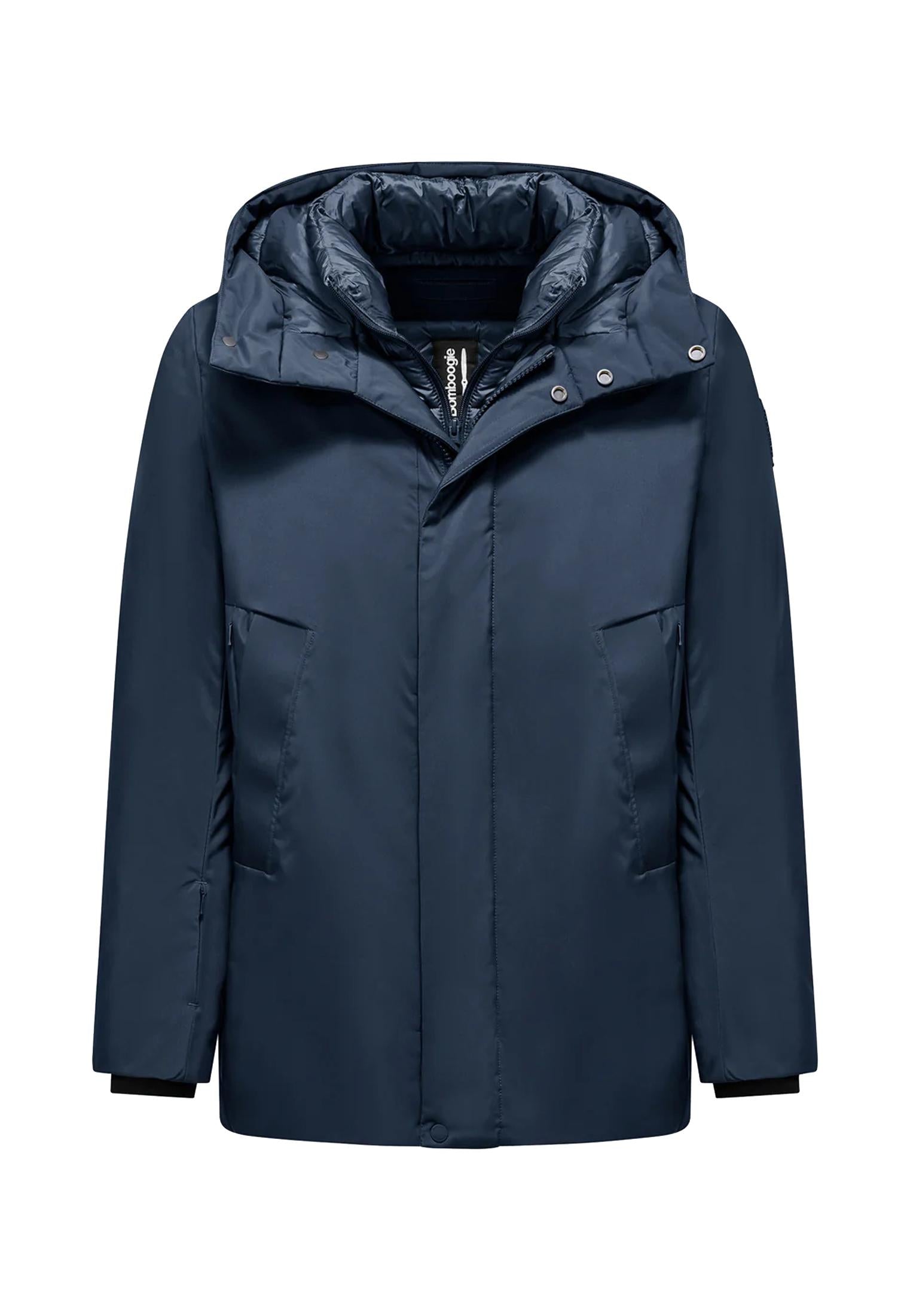 Giubbotto Parka blu navy Prague Bomboogie A25 GM7077 DPL5292 BOMBOOGIE 