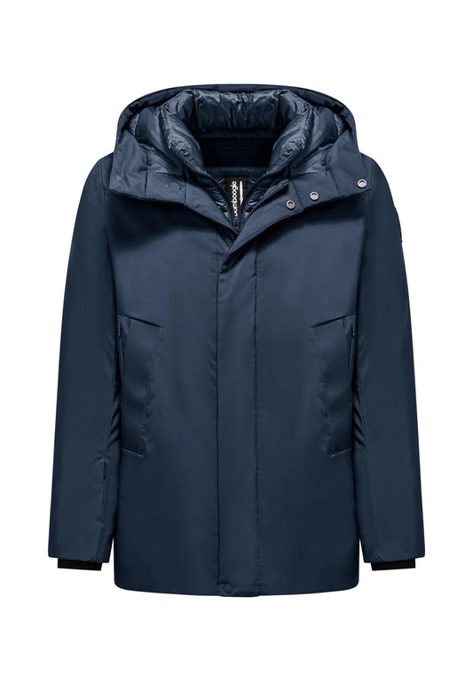 Giubbotto Parka blu navy Prague Bomboogie A25 GM7077 DPL5292 BOMBOOGIE 