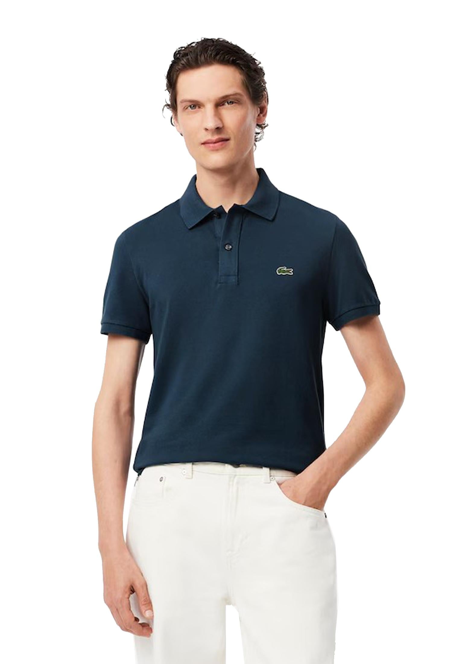 Polo cotone blu navy slim fit Lacoste P25 PH4012 C7ZC7Z LACOSTE 