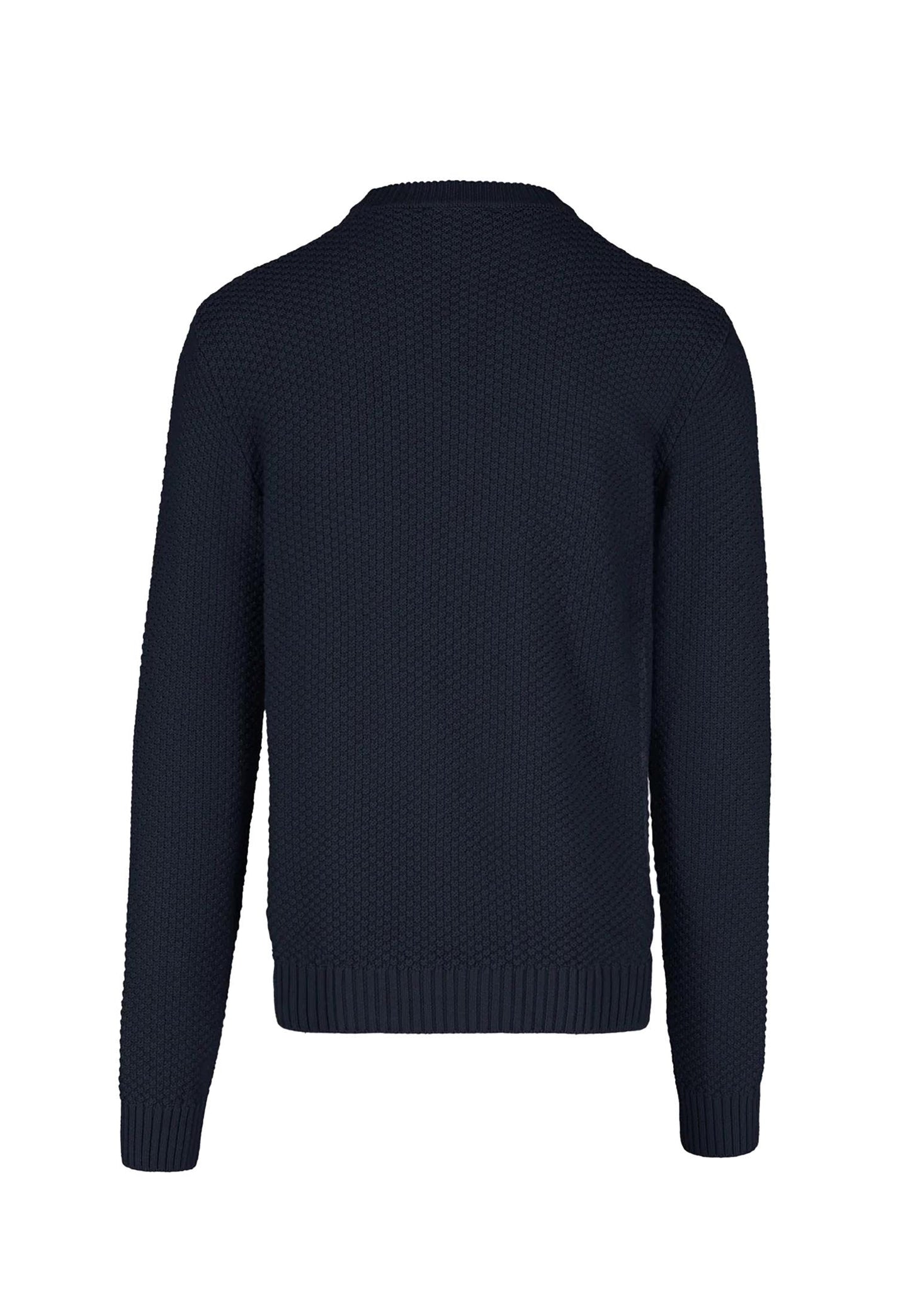 Maglione girocollo misto cotone blu Bomboogie A25 MM7719 KNB5297 BOMBOOGIE 