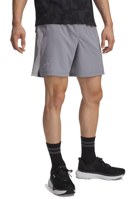 Pantaloncini shorts grigi fitness allenamento Under Armour A25 77-1376508 00360036 UNDER ARMOUR 