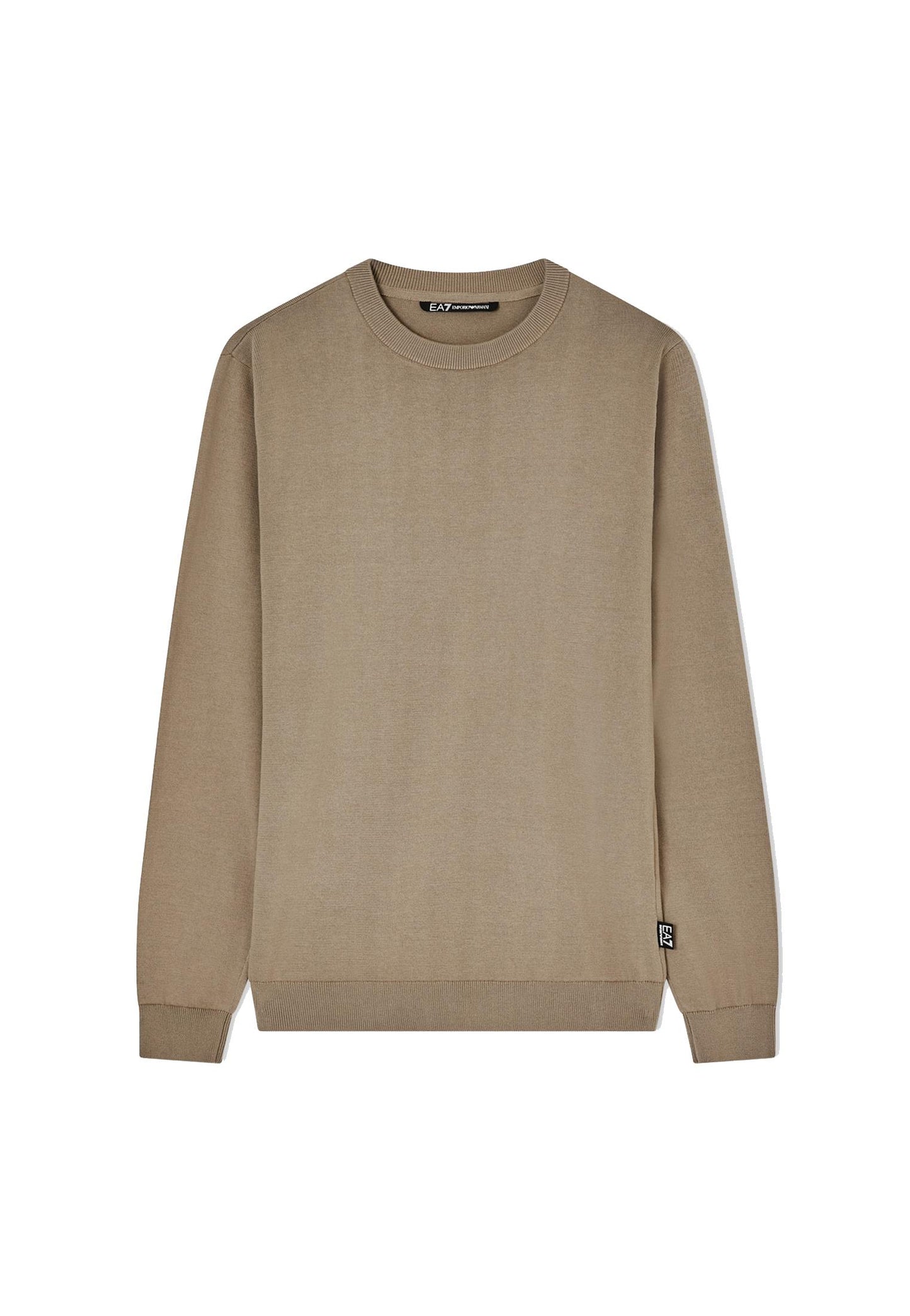 Maglia girocollo pullover marrone cotone EA7 Armani P26 7M000541 AF14755 U6167U6167 EA7 GOLF 