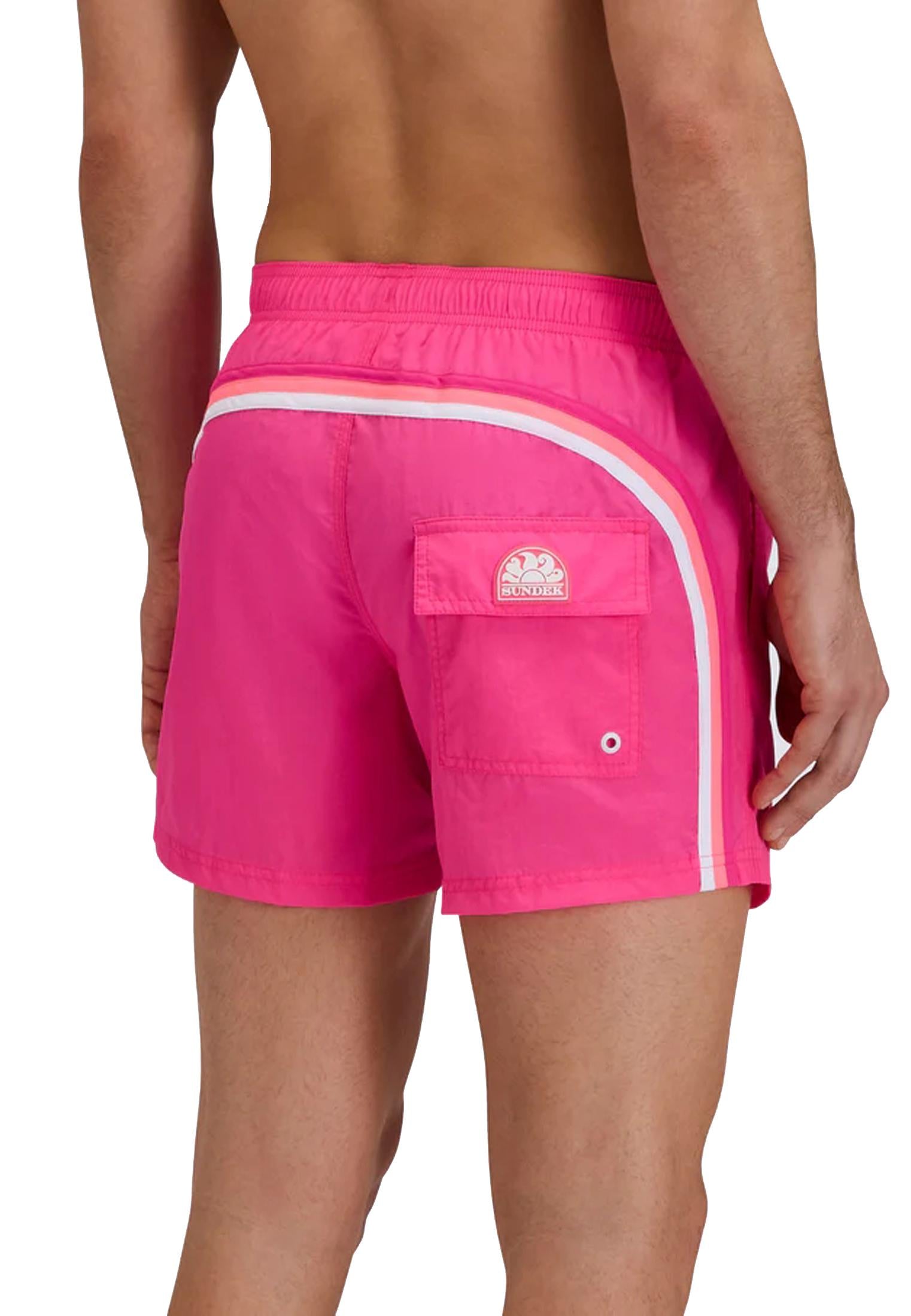 Costume da bagno mare fuxia corto Crinkled Sundek P26 M504BDN5100 M6S015A5501 SUNDEK 
