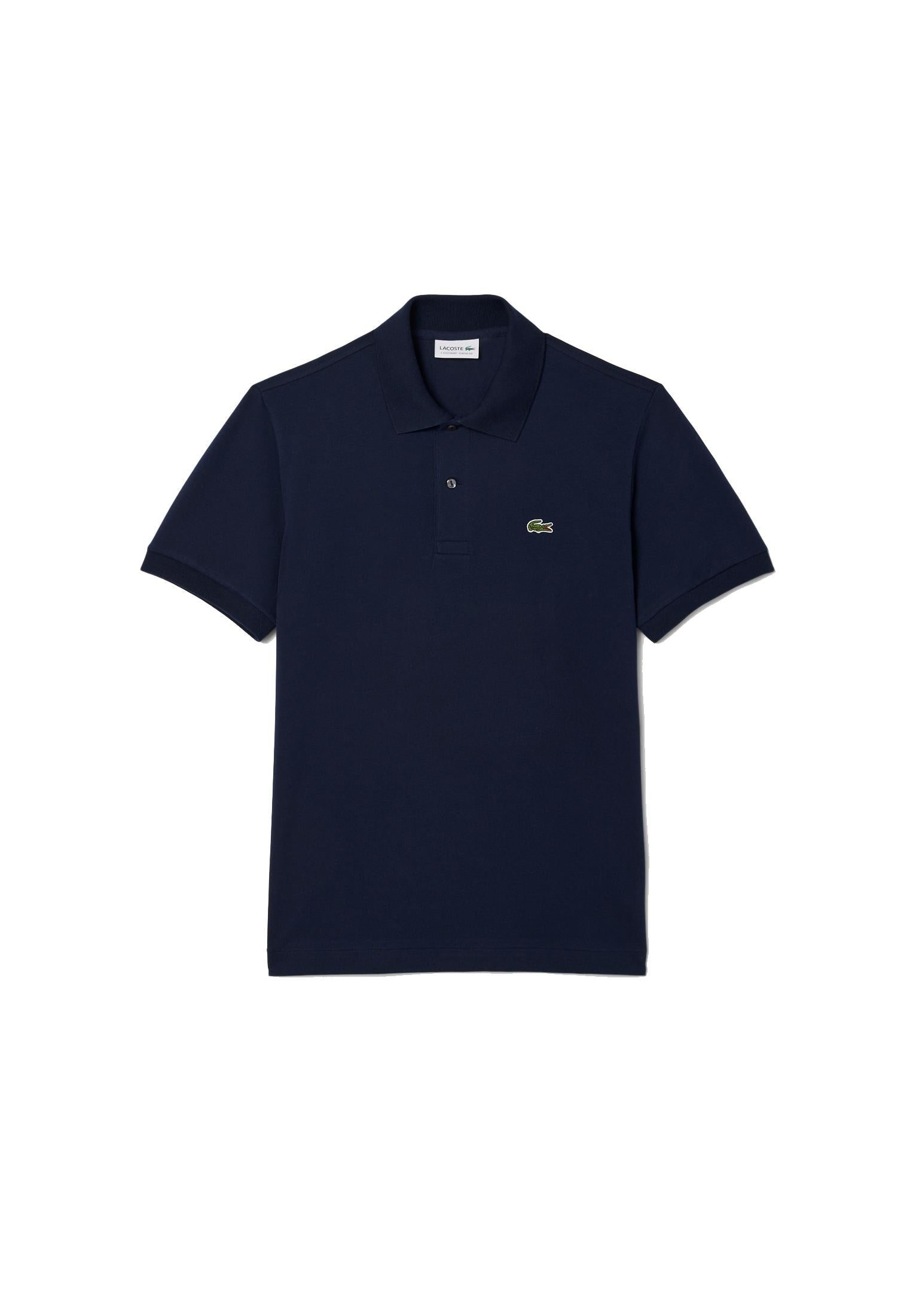 Polo classica maniche corte blu regular fit cotone Lacoste P26 PH9851 166166 LACOSTE 