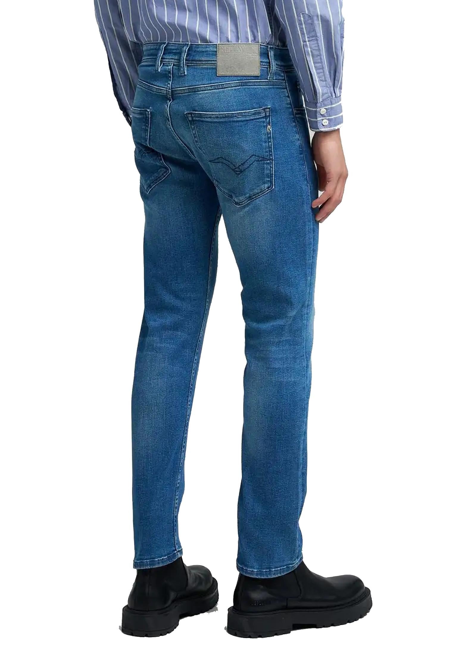 Pantaloni jeans denim straight fit vita regolare Replay A25 MA972Z.000.261 C39 009009 REPLAY 