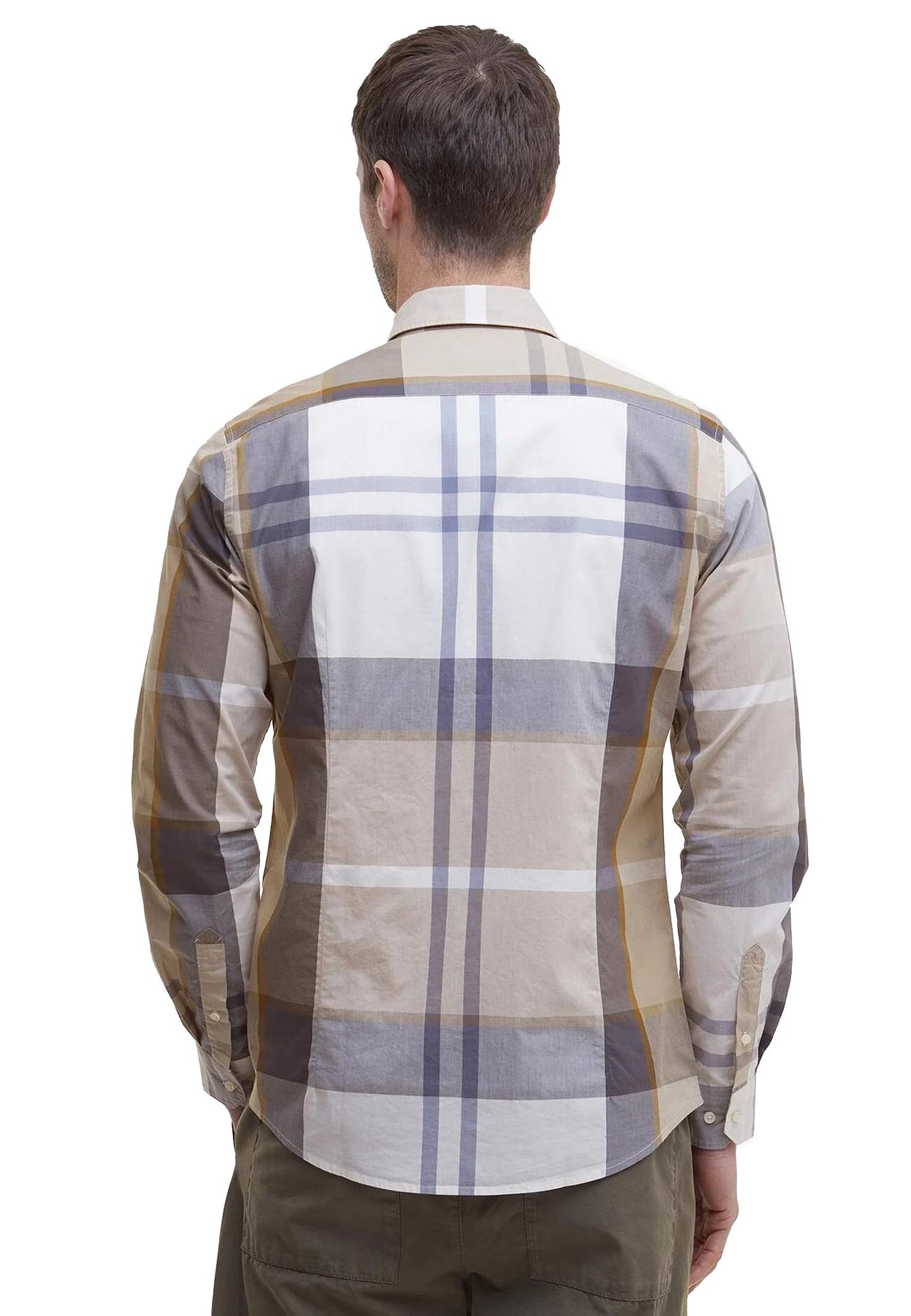 Camicia sartoriale tartan beige blu Harris Barbour P26 MSH5071 TN88TN88 BARBOUR 
