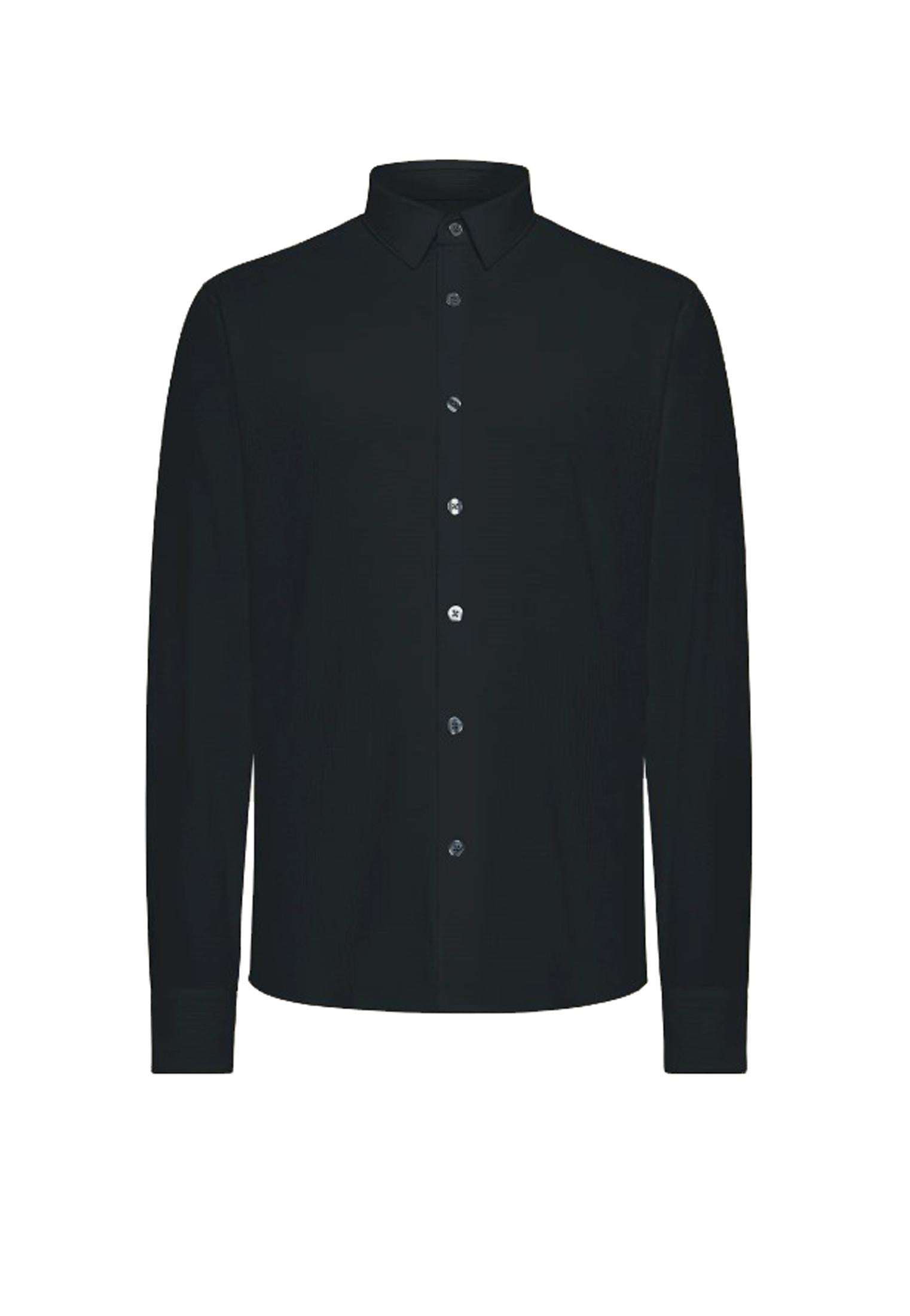 Camicia blu leggera monocroma regular fit Striton Open RRD P26 26260 6060 RRD 