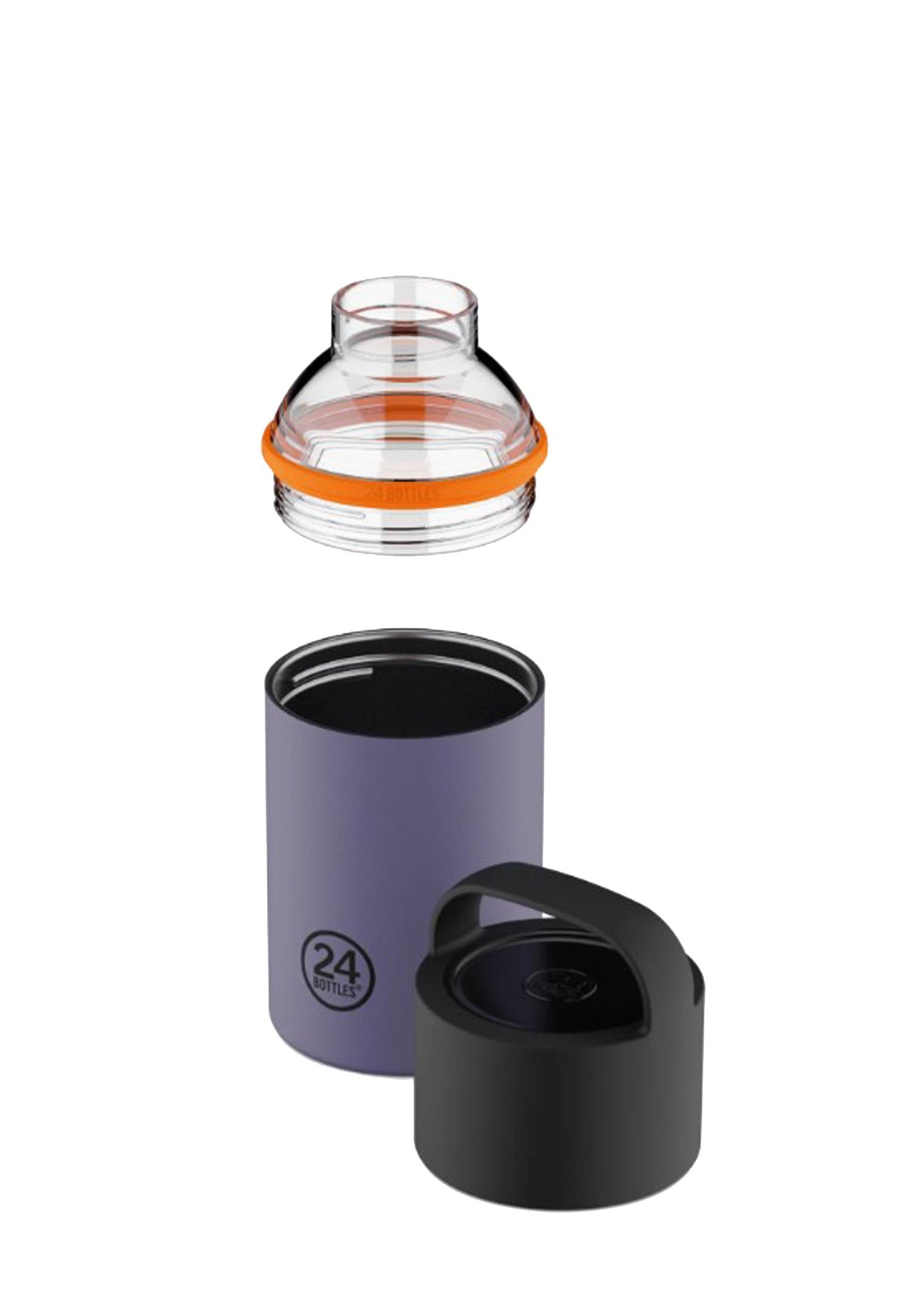 Spin Bottle viola borraccia termica viaggio 480ml 24Bottles 2251- Dusk 480 ml 24BOTTLES 