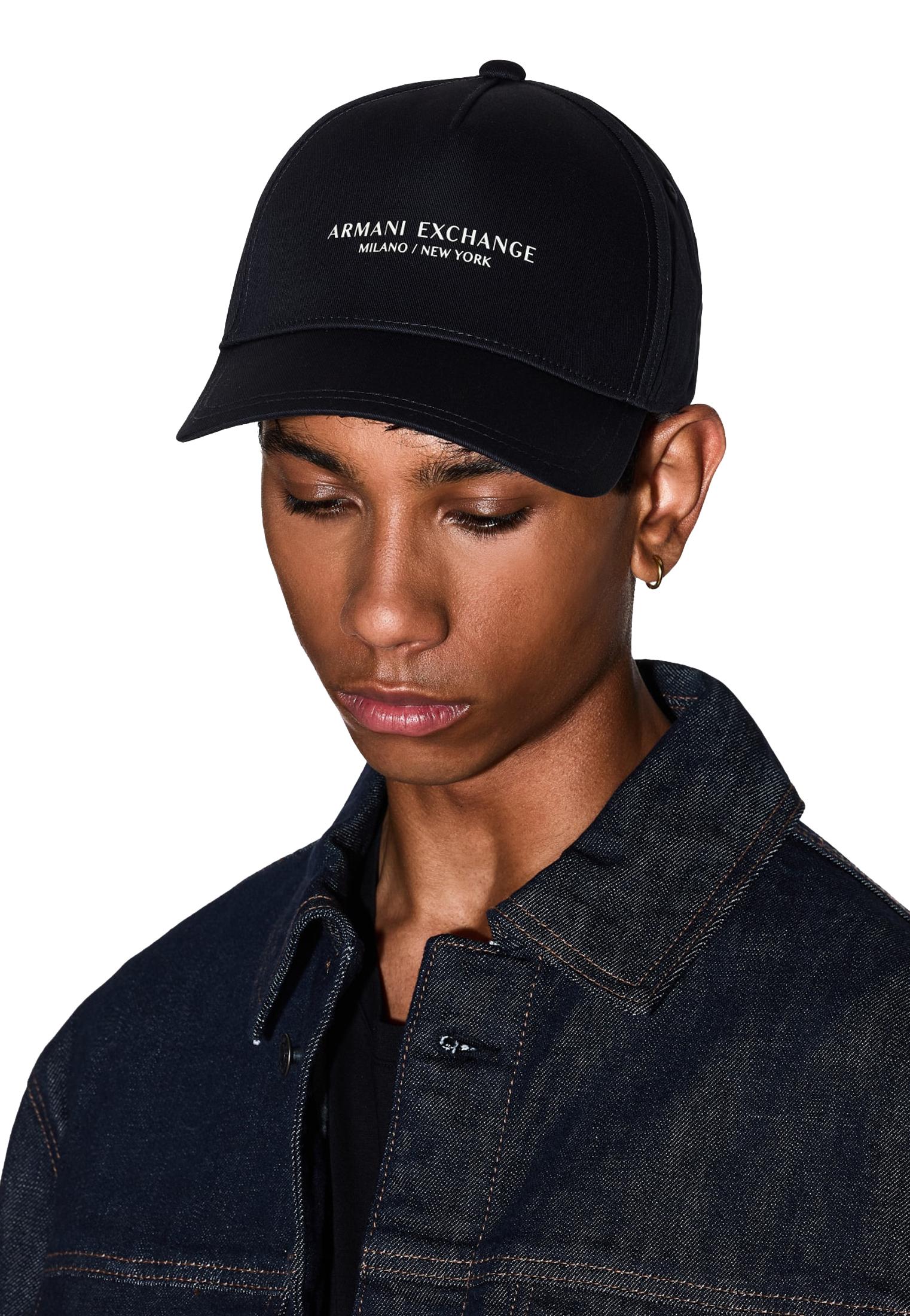 Cappellino con visiera baseball blu Armani Exchange A25 XM001694 AF15502 UB101UB101 ARMANI EXCHANGE 