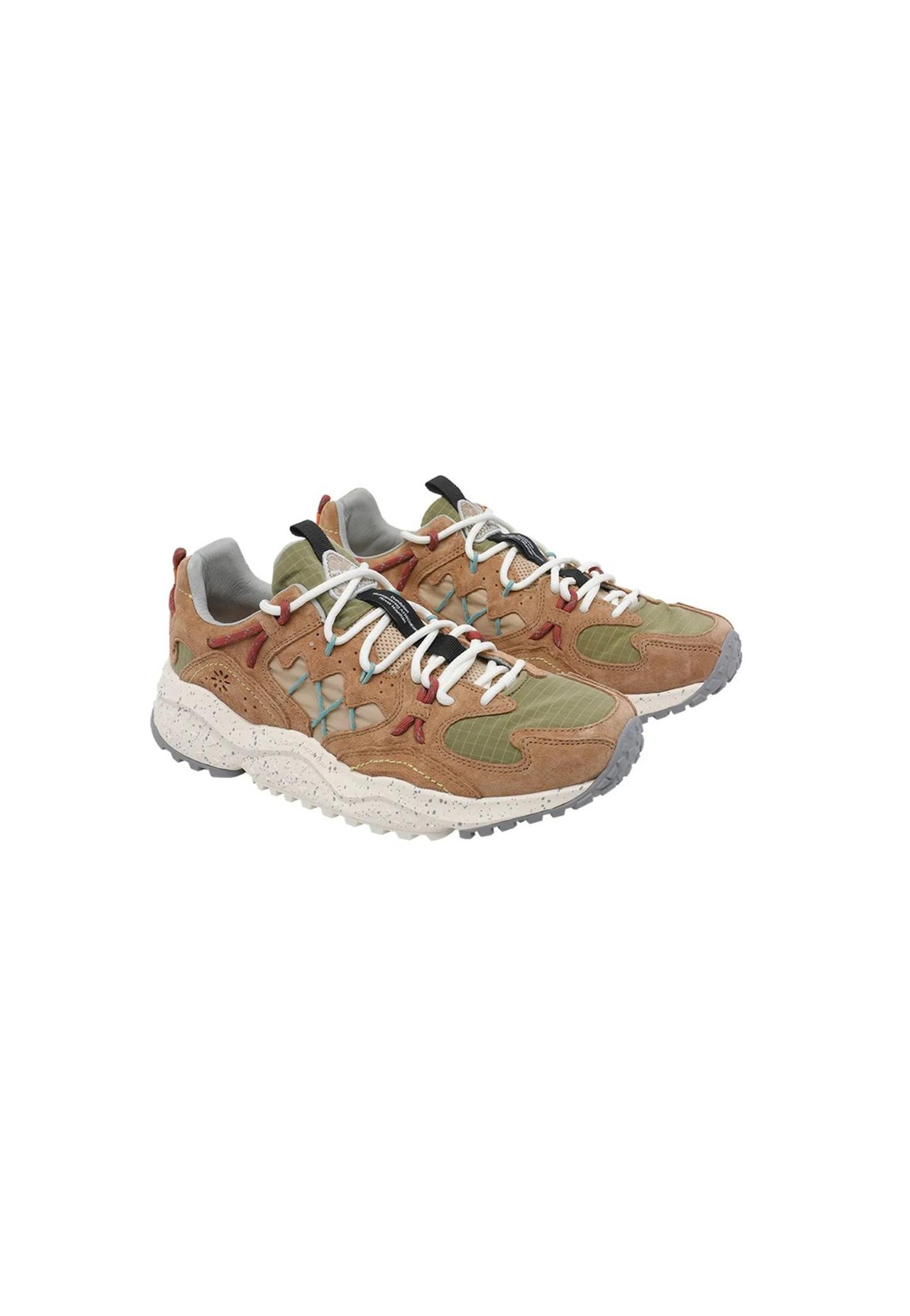 Scarpe sportive in pelle suede beige Yamabushi Flower Mountain P26 2019509 1D571D57 FLOWER 