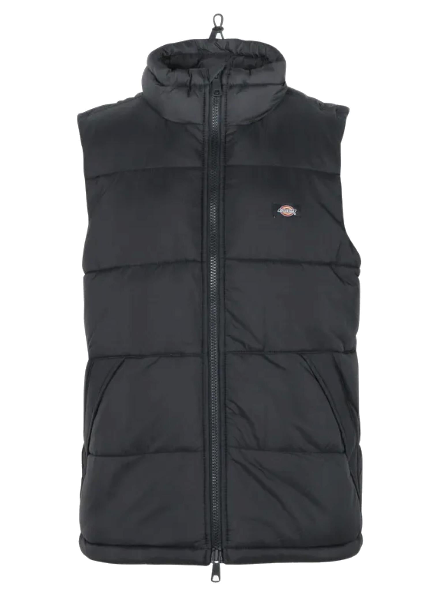 Piunino Waldenburg imbottito smanicato nero Dickies A24 DK0A4Y2KBLK1 DKBLKDKBLK DICKIES 