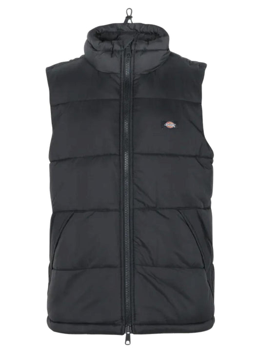 Piunino Waldenburg imbottito smanicato nero Dickies A24 DK0A4Y2KBLK1 DKBLKDKBLK DICKIES 