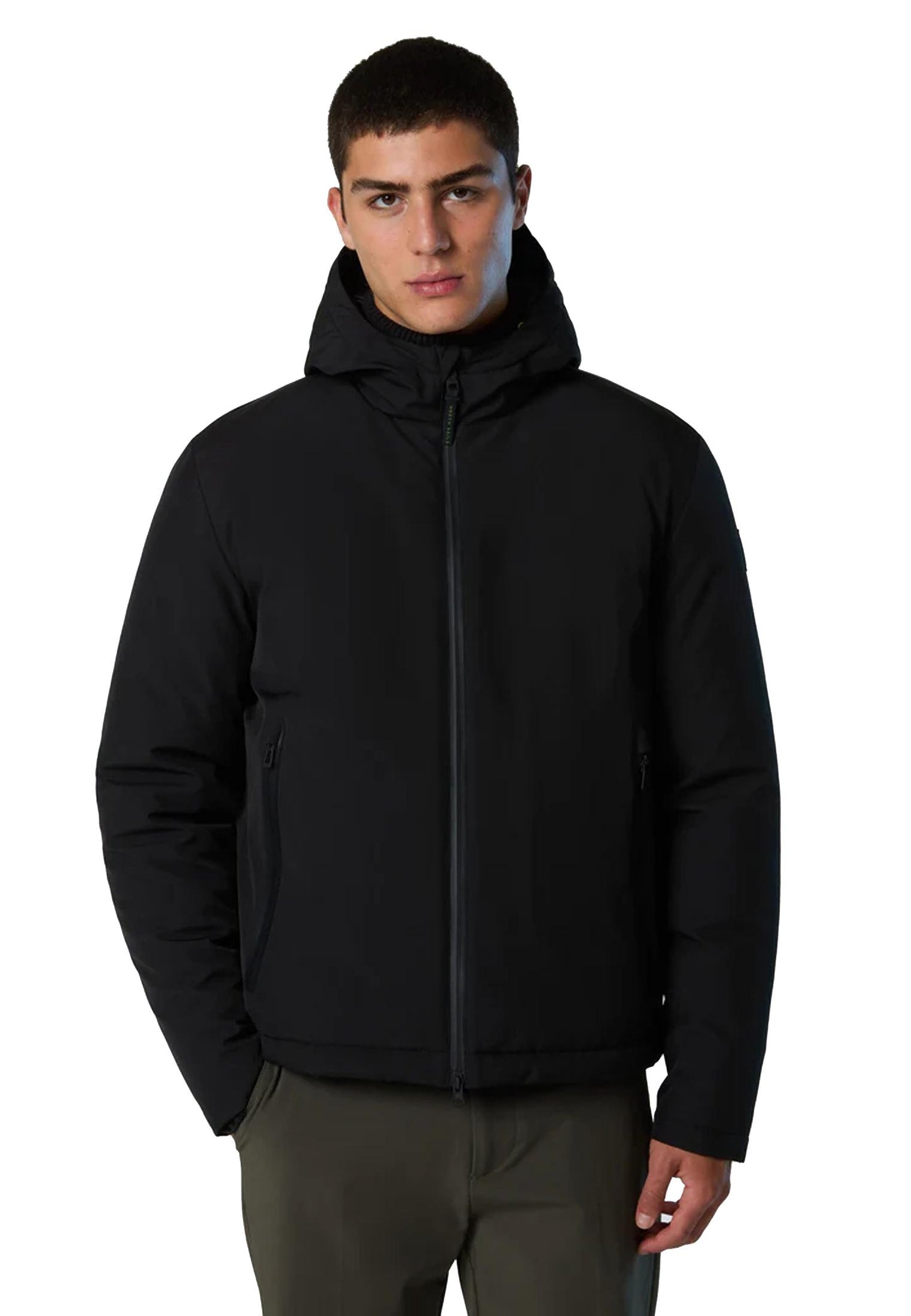 Giacca con cappuccio nera softshell Hobart North Sails A25 603367 09990999 NORTH SAILS 