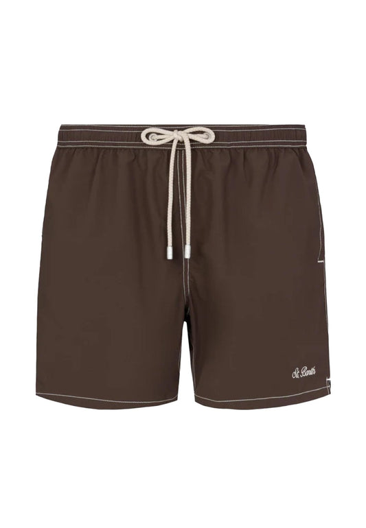 Costume pantaloncino da bagno marrone Patmos MC2 Saint Barth P26 PATM001 00085L00085L MC2 