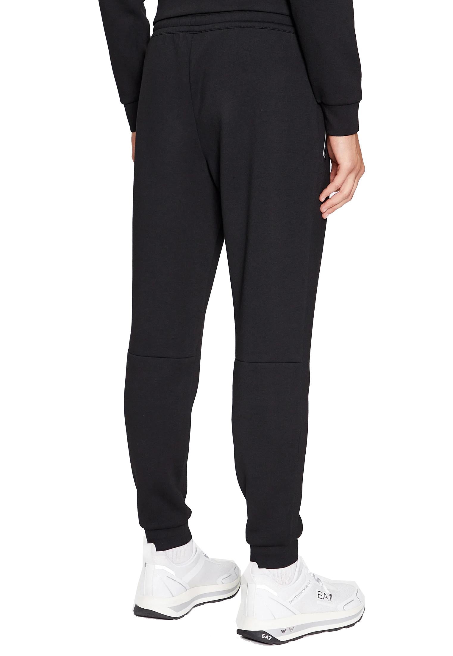 Pantaloni neri tuta sportivi EA7 Armani A25 8NPP63 PJ4EZ 12001200 EA7 