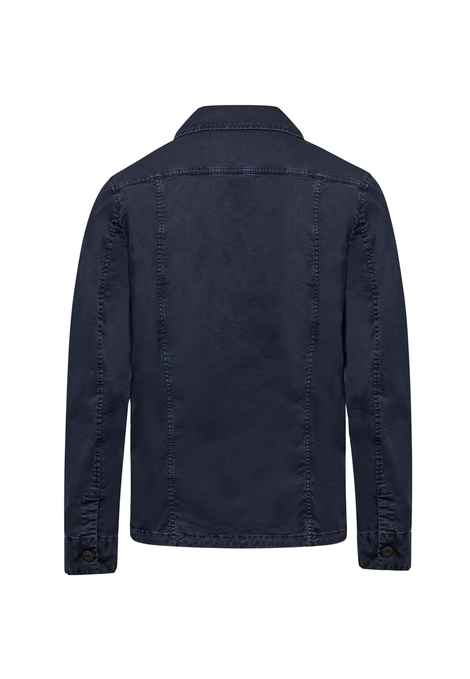 Giubbotto blu gabardina cotone leggero Bomboogie P26 JM8017GBT6 297297 BOMBOOGIE 