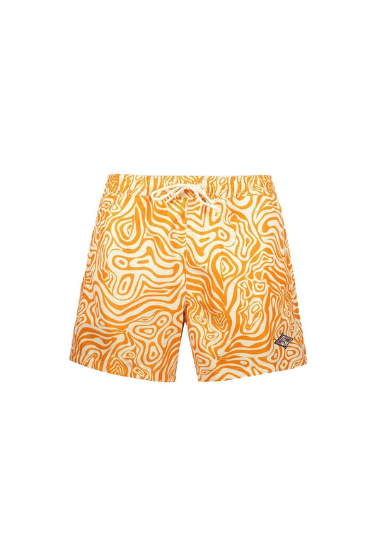 Costume da bagno pantaloncino mare Volley Marble arancione Bear P26 BM641S26 VA1VA1 BEAR 