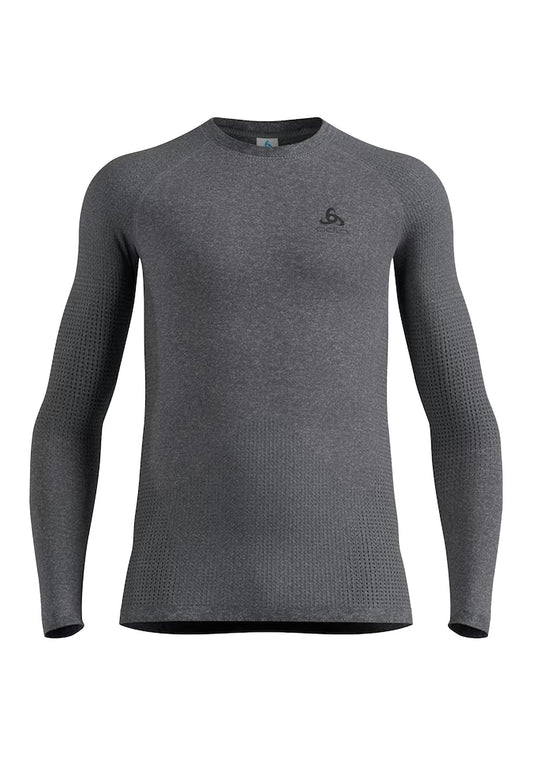 Maglia maniche lunghe sportiva allenamento grigia Active Warm uomo Odlo A25 196192 1570115701 ODLO 