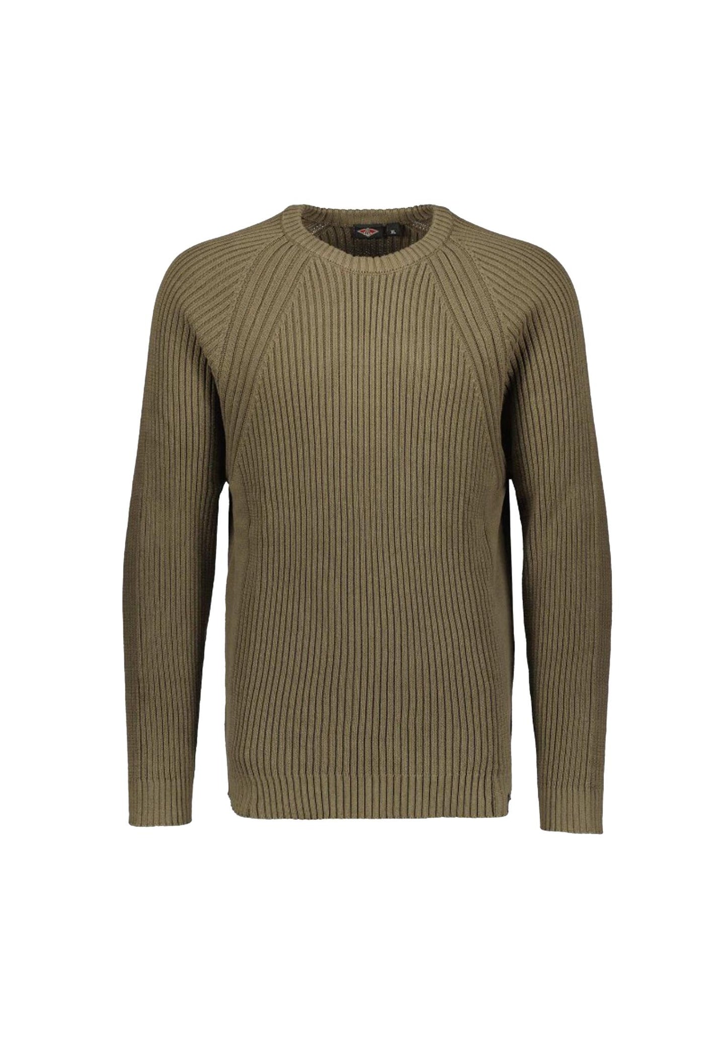 Maglione girocollo cotone trama marrone Bear A25 BM501W25 3737 BEAR 