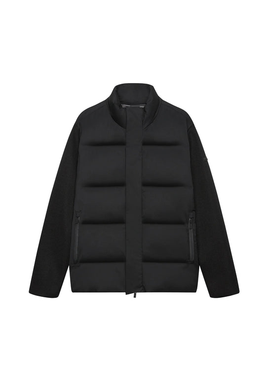 Giacca Piumino nero WoolTech leggero Unity A25 JA-BLEND WOOL-AW25 BKBK UNITY 