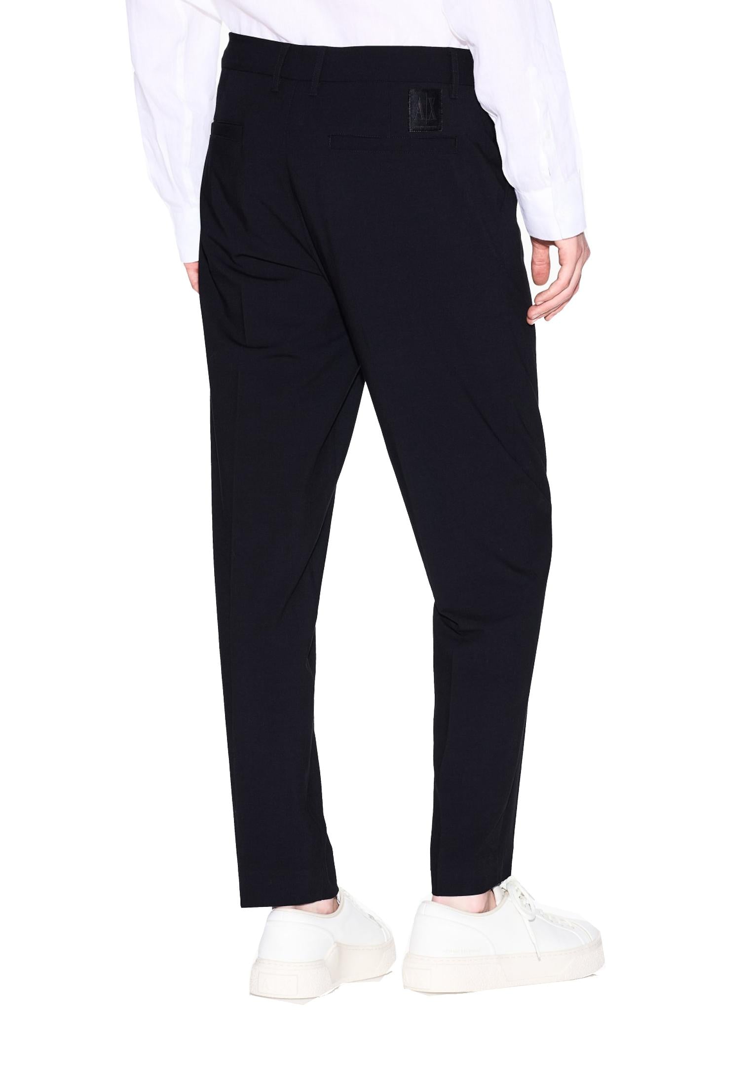 Pantaloni neri chino Armani Exchange A25 XM000346 AF10897 UC001UC001 ARMANI EXCHANGE 